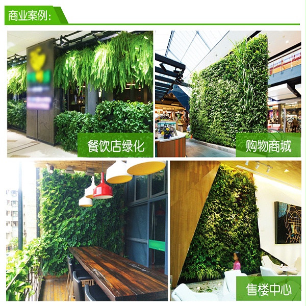 垂直壁挂式组合绿化花盆
